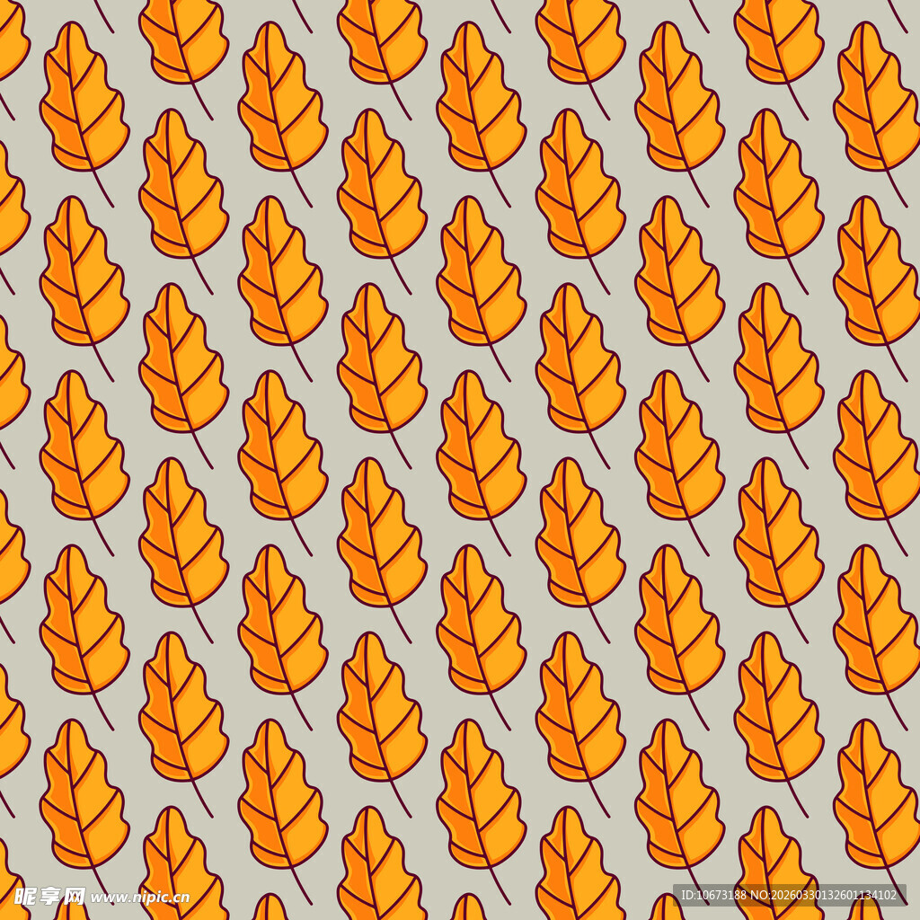 叶子图案背景样式