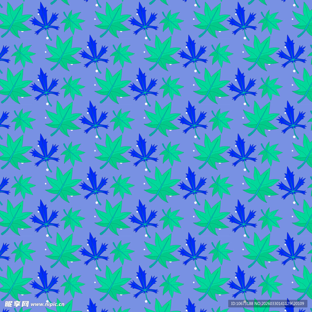 叶子图案背景