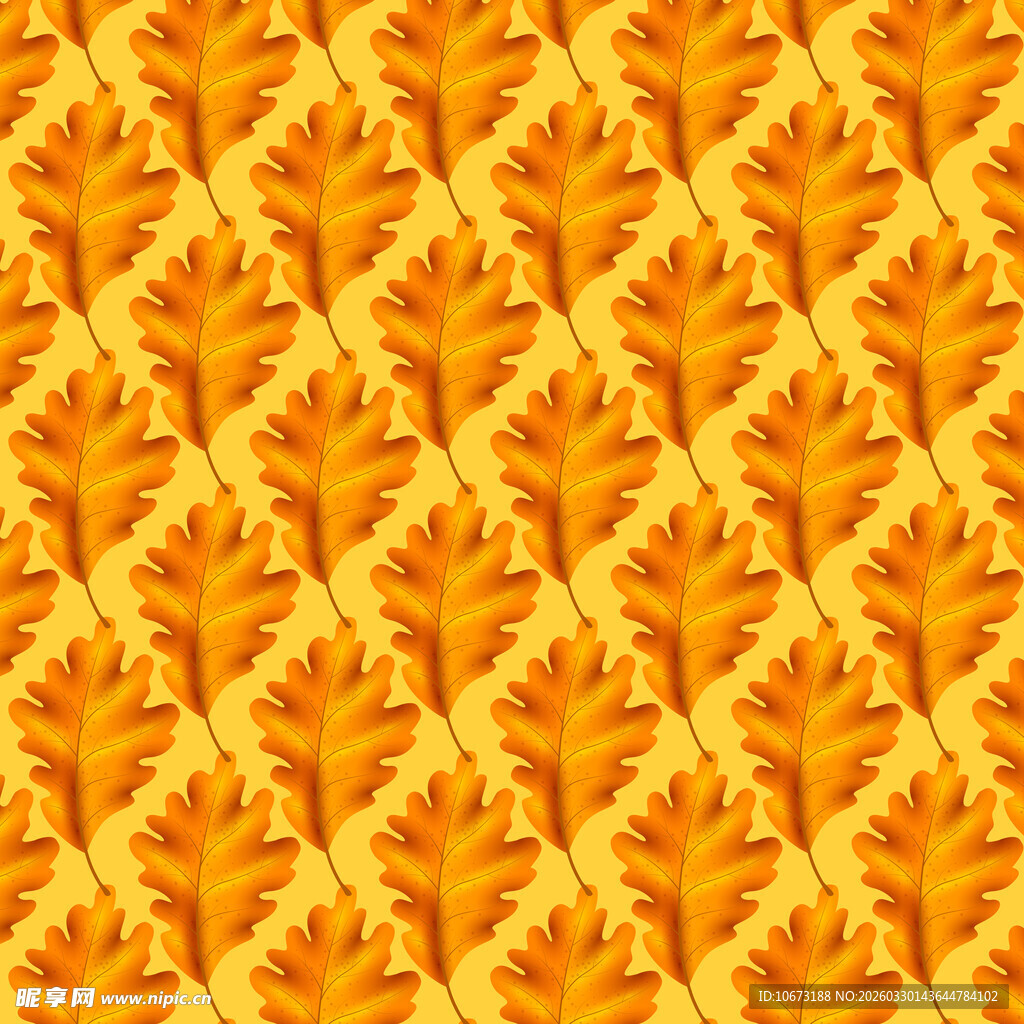 卡通叶子图案背景