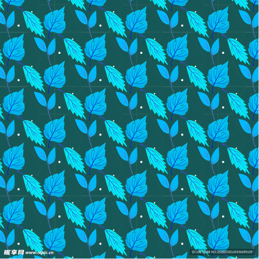 叶片图案背景