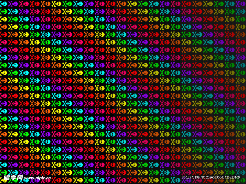 彩色点状几何图案背景