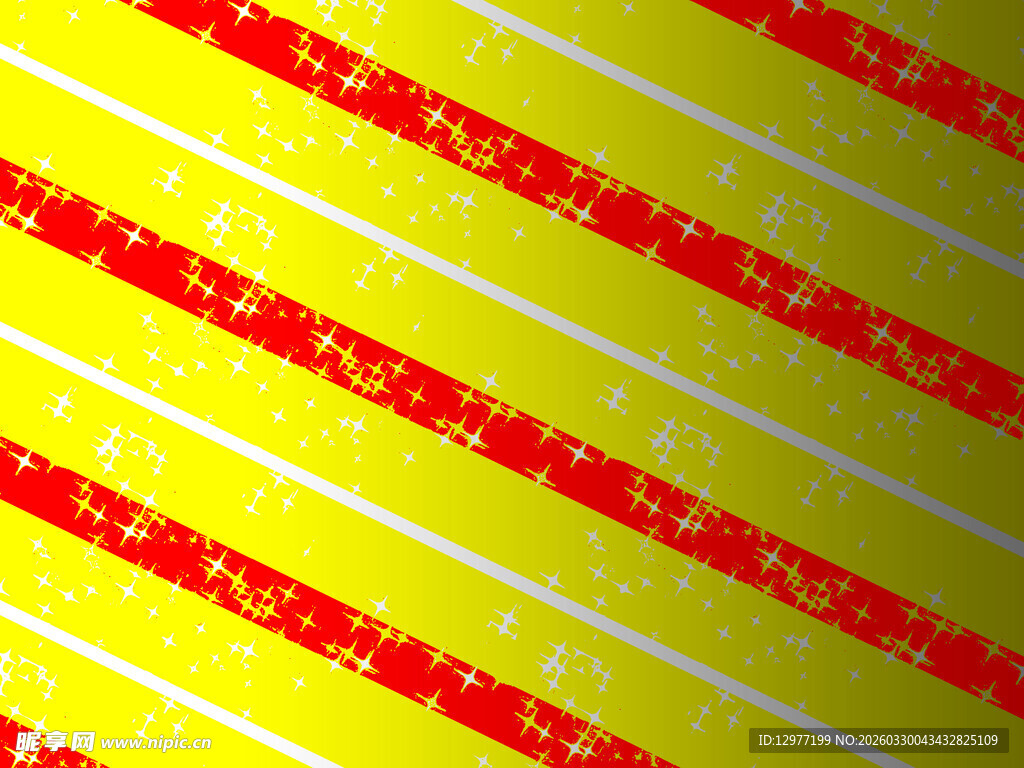 黄底红条纹警示背景图