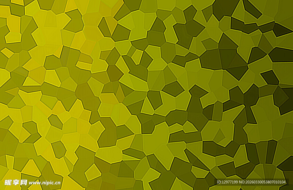 黄绿渐变抽象迷彩背景