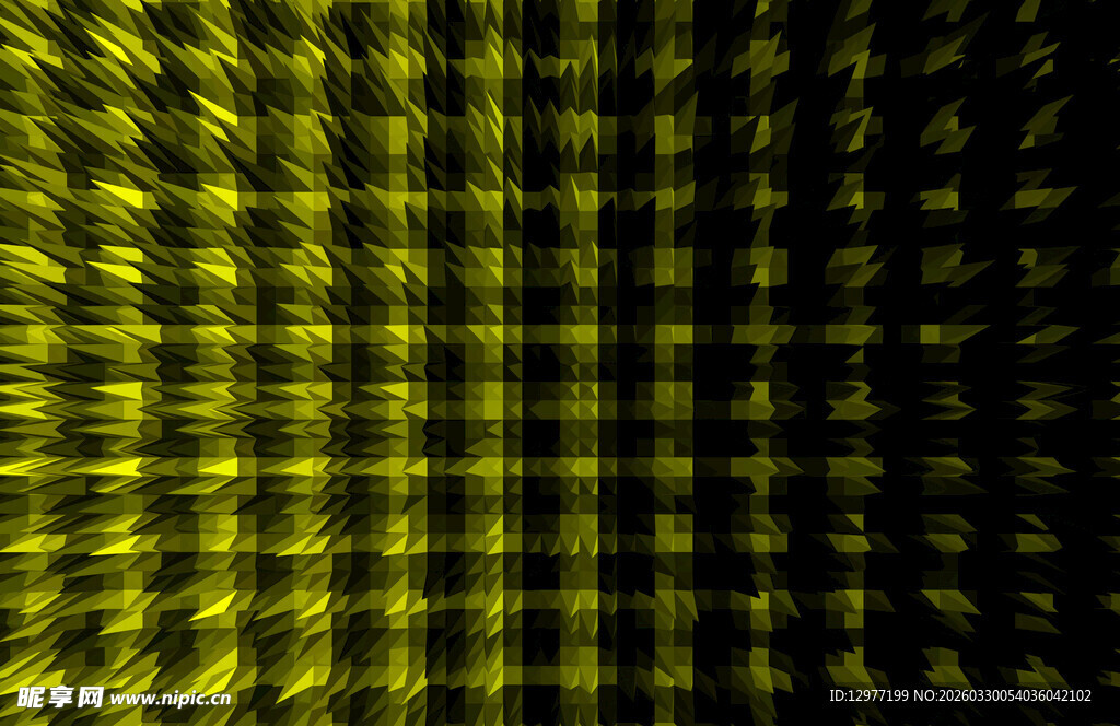 黄绿渐变网格背景图