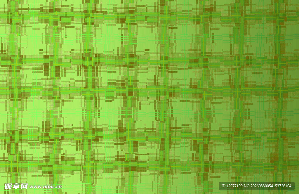 绿色格子纹理背景图案