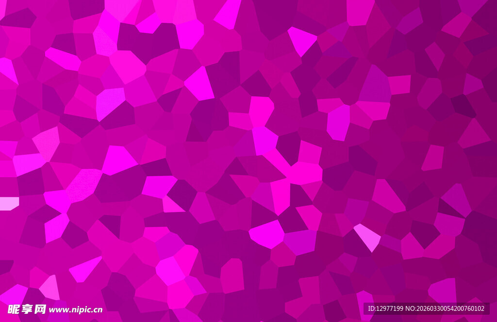 梦幻粉紫色多边形背景图