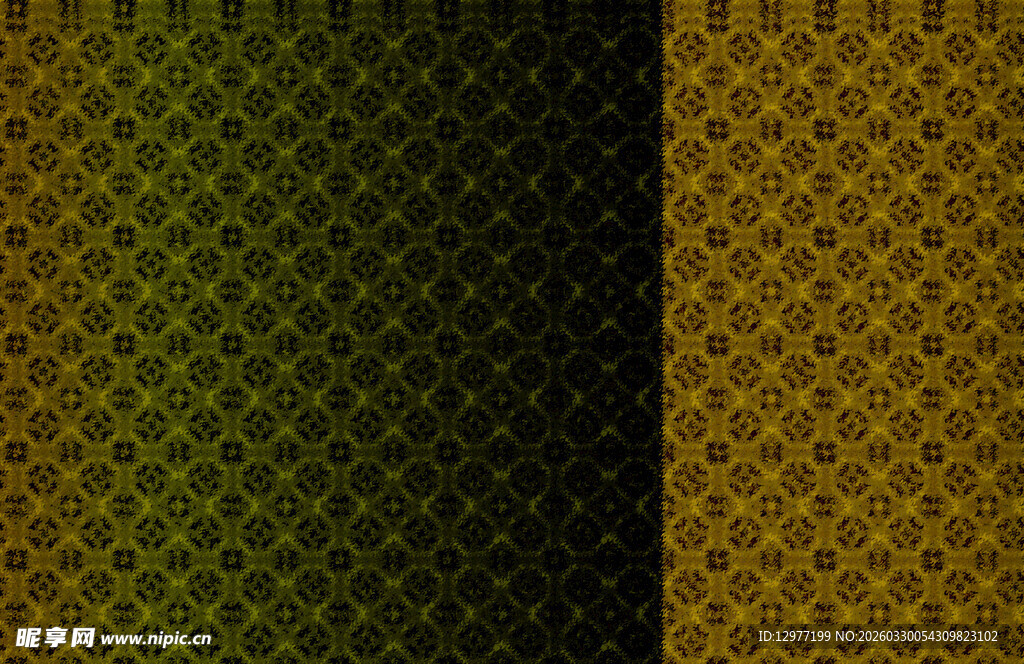 黄绿渐变几何图案背景