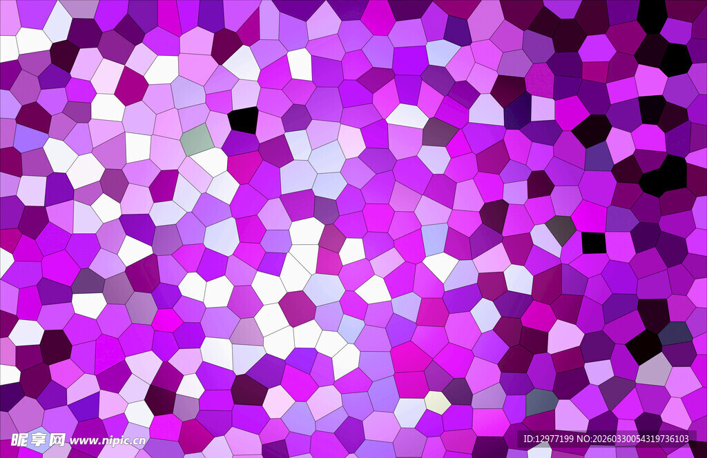 梦幻紫色马赛克背景图案