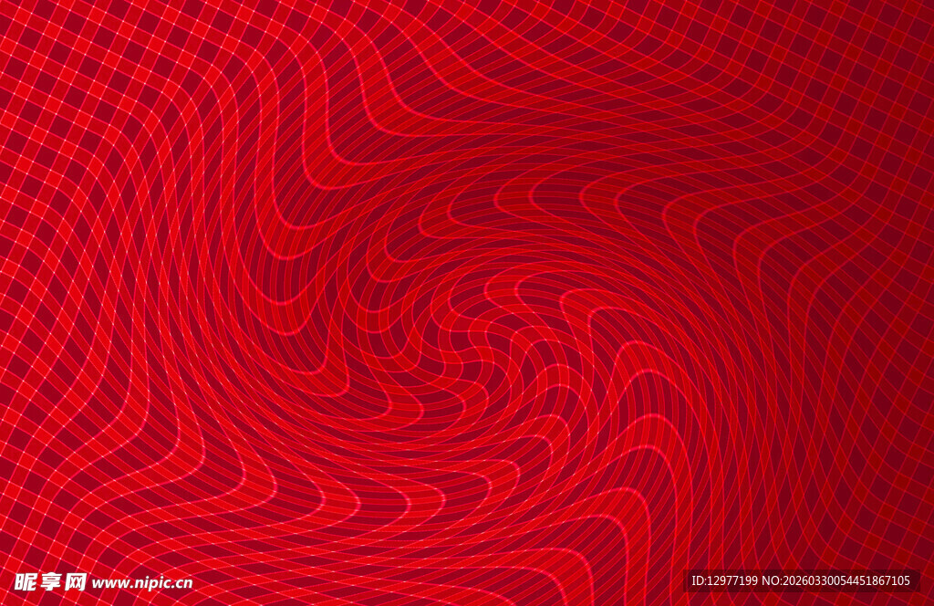 红色扭曲纹理背景图案