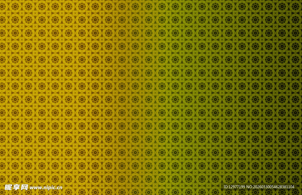 黄绿渐变点状图案背景