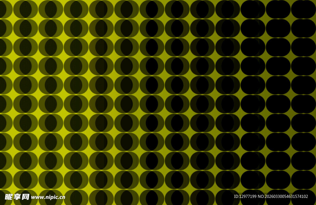黄绿渐变方格背景图案