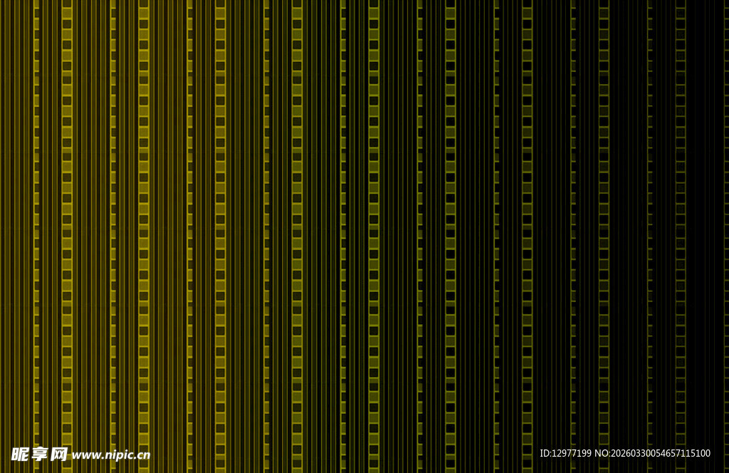 黄绿黑条纹背景图案