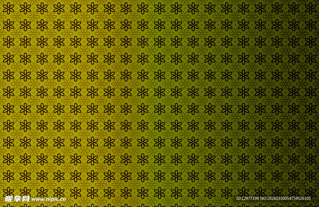 黄绿渐变网格背景图