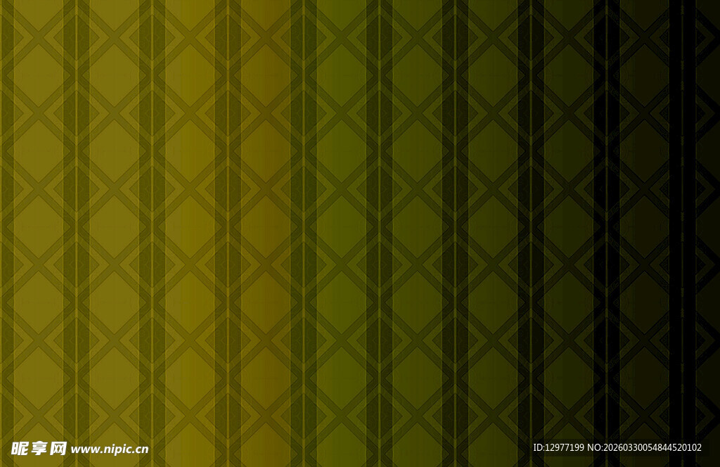 渐变黄绿条纹背景图案