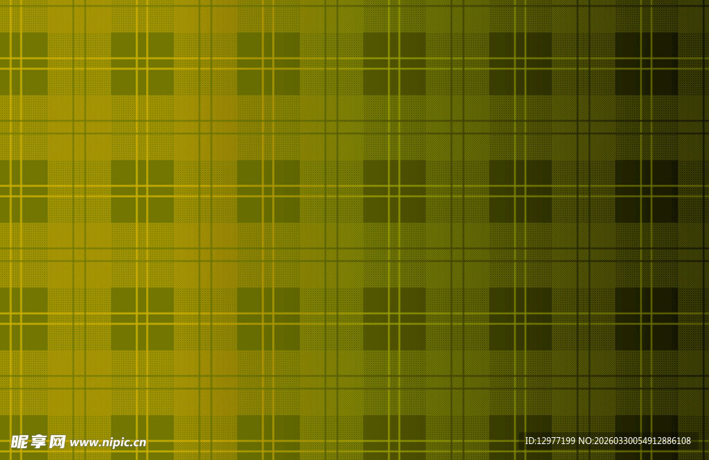 黄绿渐变格子背景图案