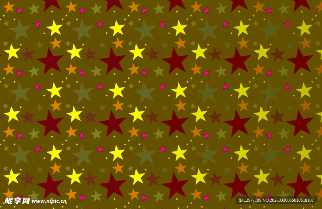 星星图案背景