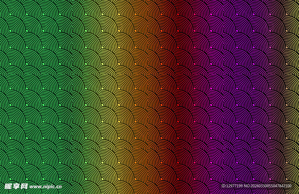 多彩渐变条纹背景图