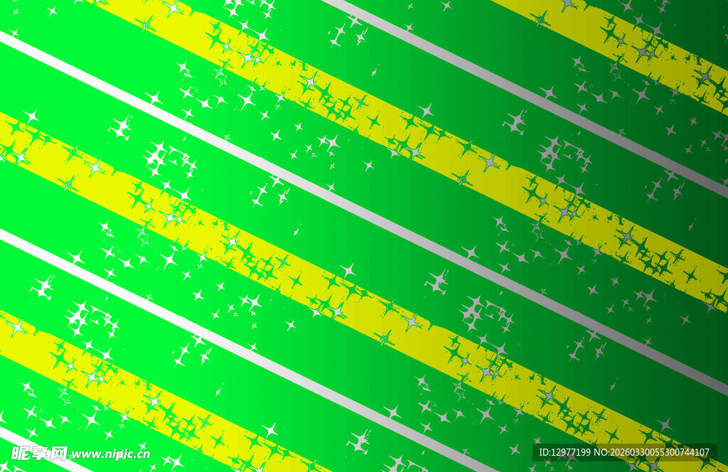 绿黄条纹背景图案