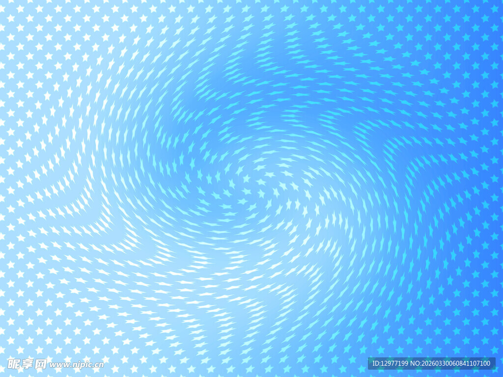 蓝色渐变漩涡抽象背景图