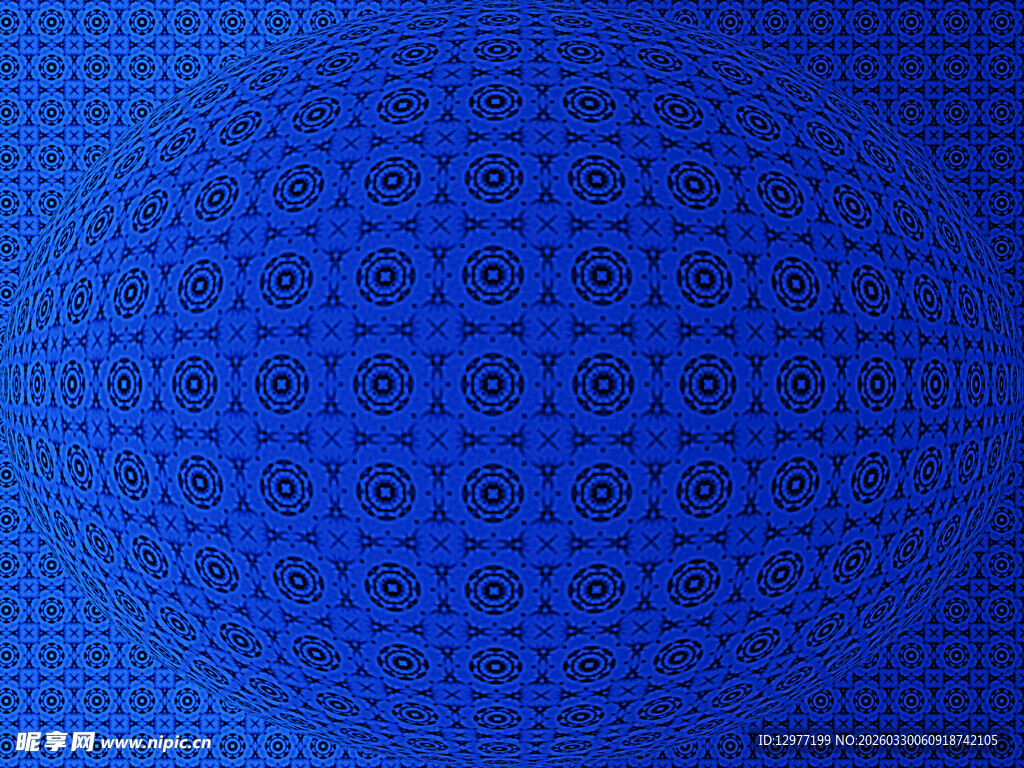 蓝色几何图案背景纹理