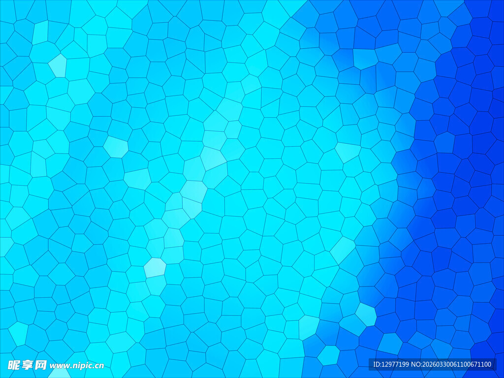 蓝色渐变梦幻水彩背景图