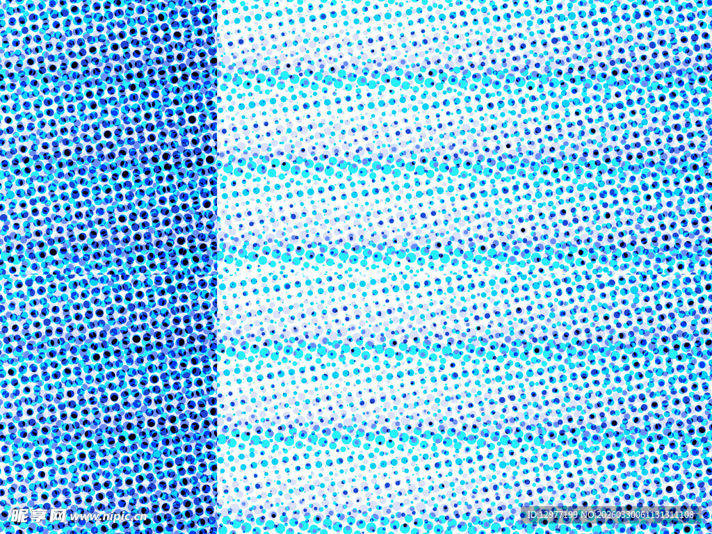 蓝色条纹织物纹理特写