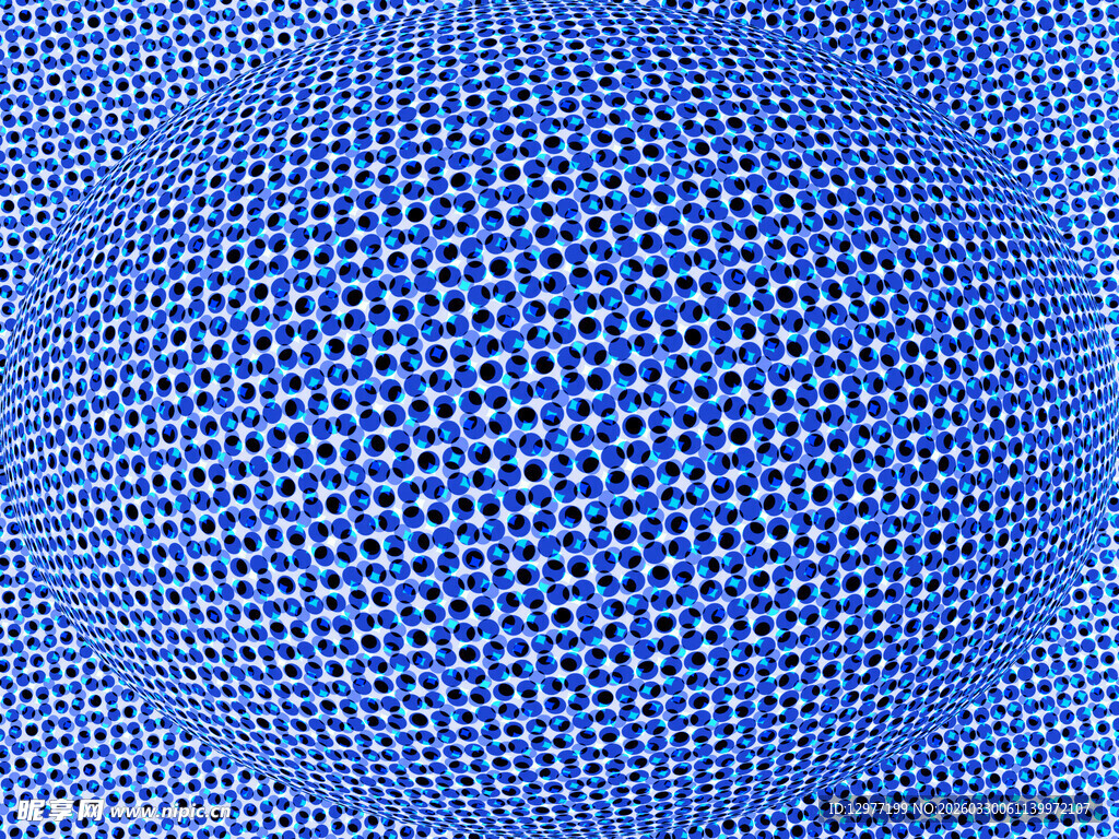 蓝色网格纹理图案