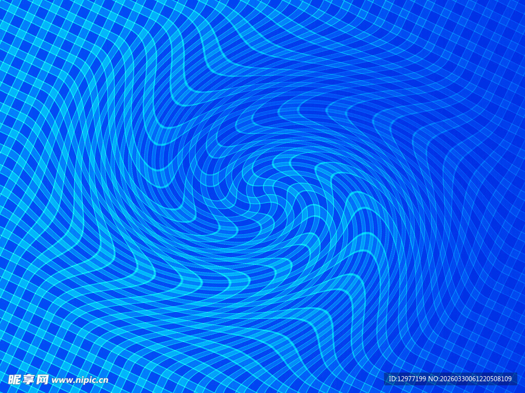 蓝色漩涡纹理背景图案