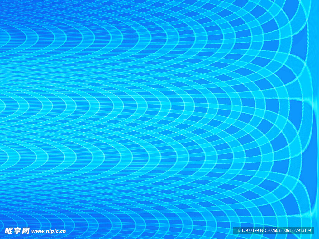 蓝色渐变波纹背景图案