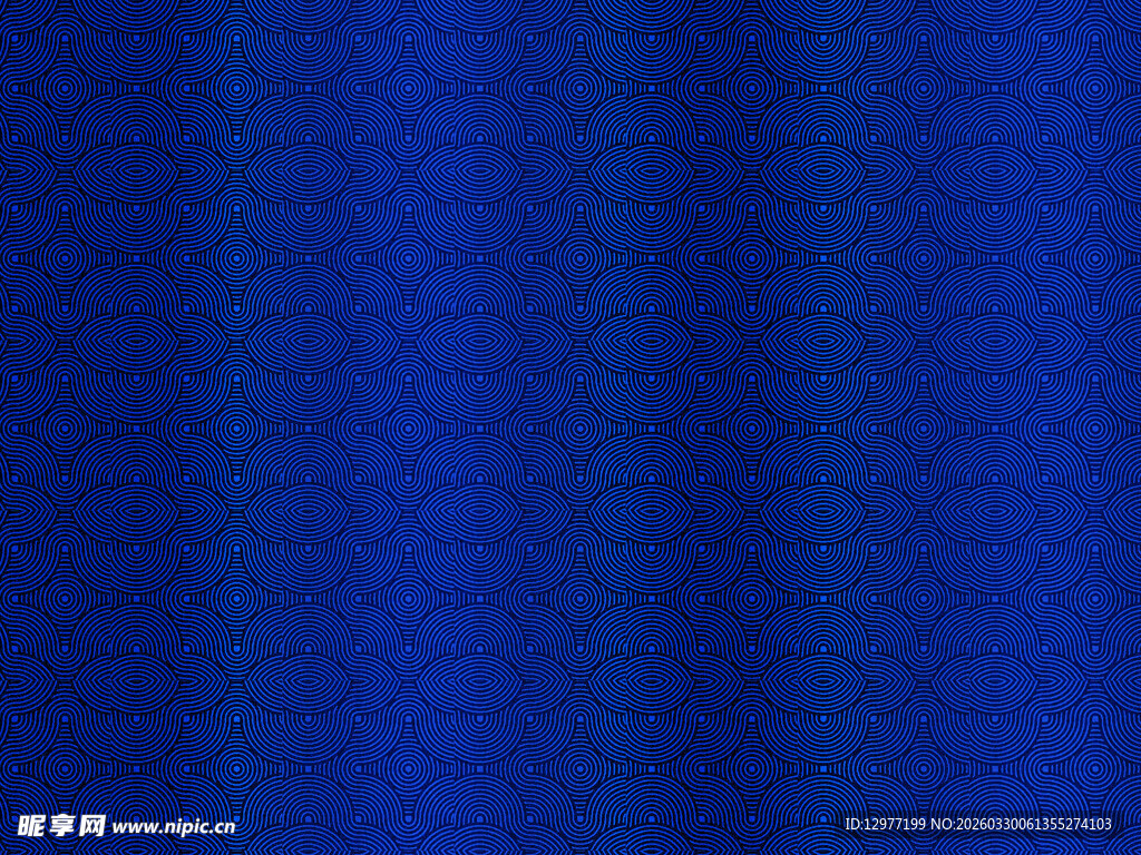 深蓝色纹理布料特写