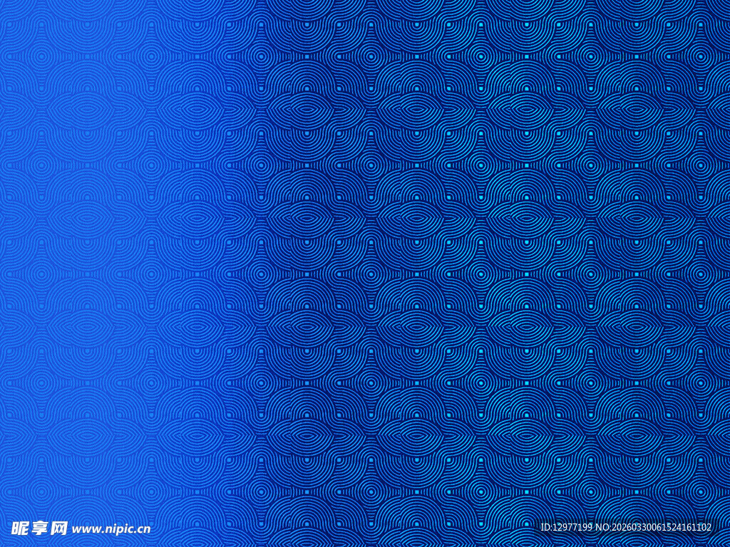 蓝色渐变几何图案背景