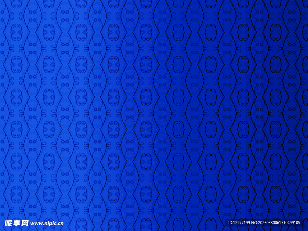 蓝色几何图案纹理背景