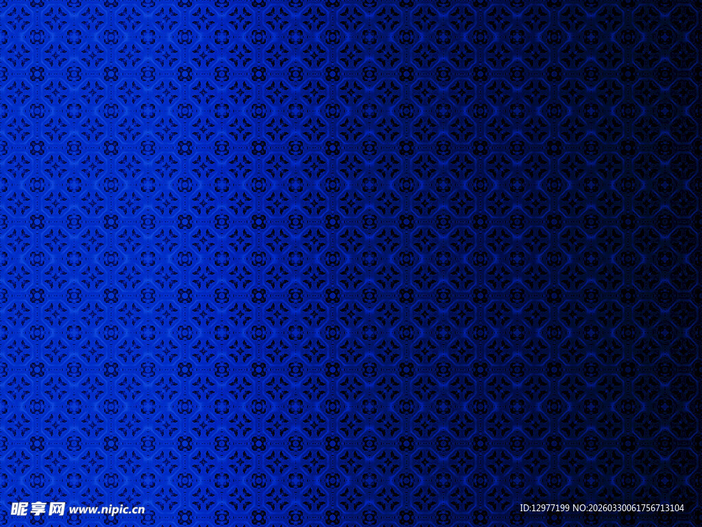 深蓝色渐变网格背景图