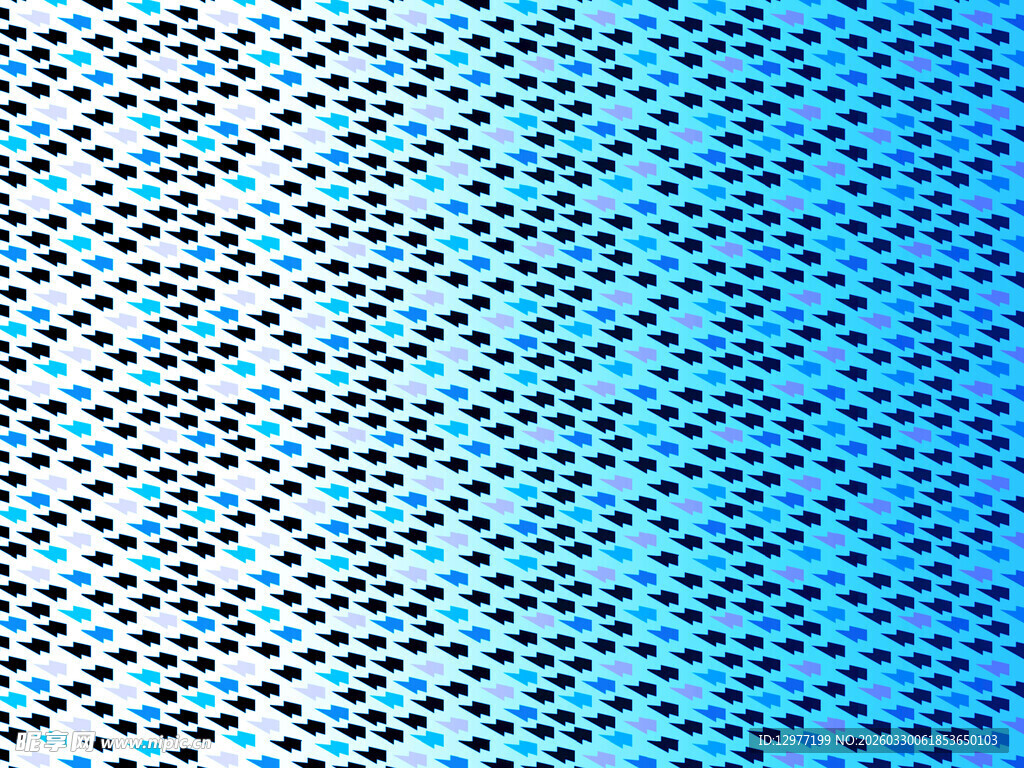 蓝白渐变点状图案背景