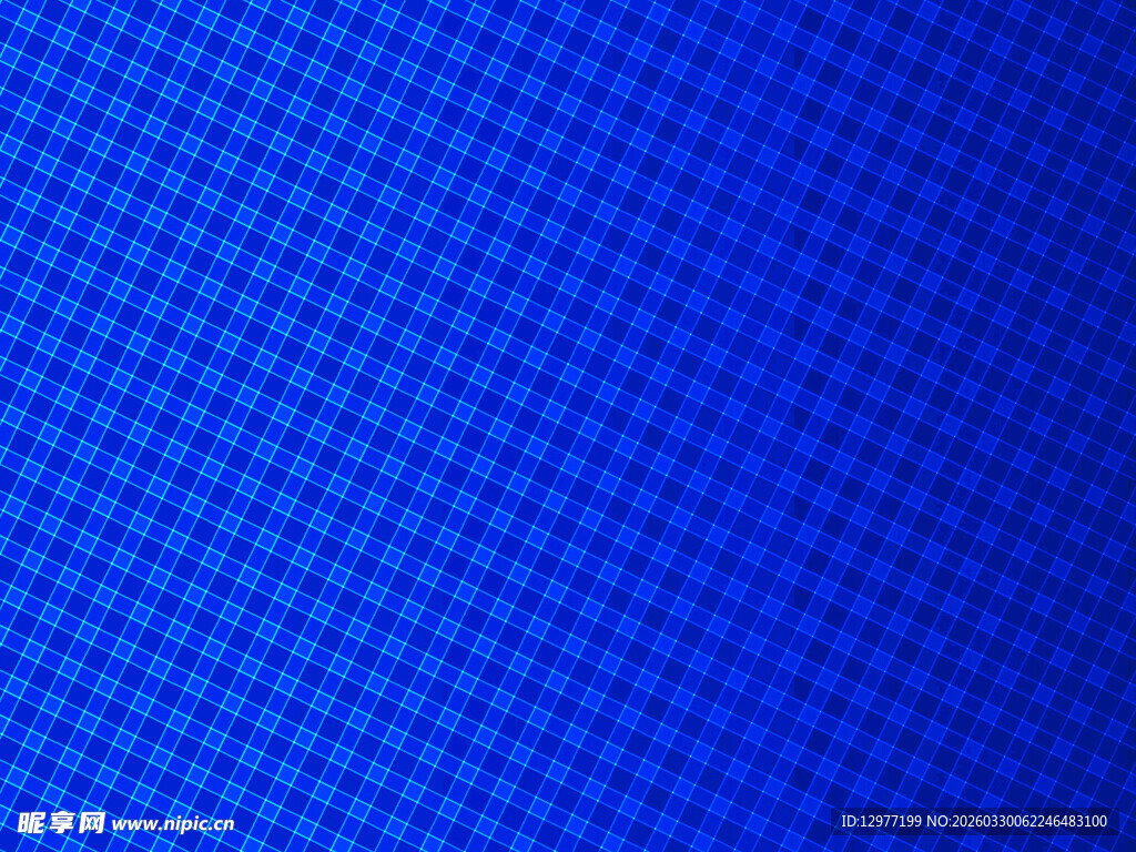 蓝色网格纹理背景图
