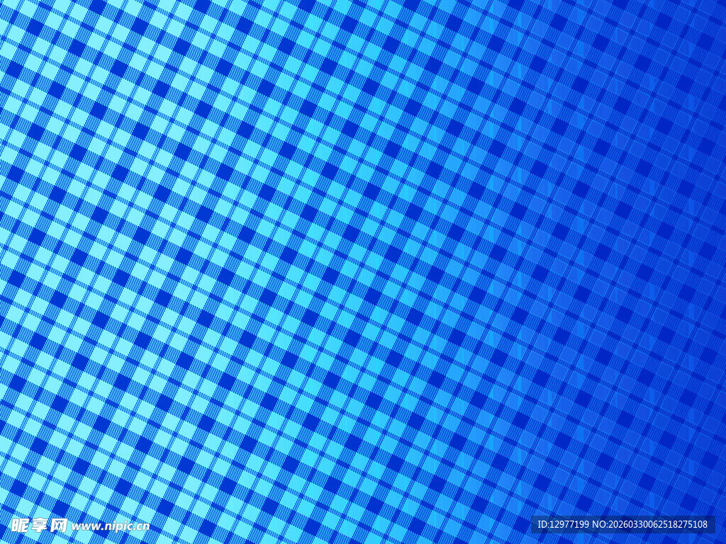 蓝色渐变方格背景图案