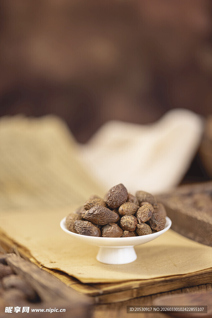 中医中药材胖大海冬季健康养生