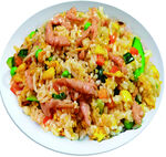 肉丝炒饭