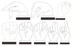 手部姿势动态线稿集合