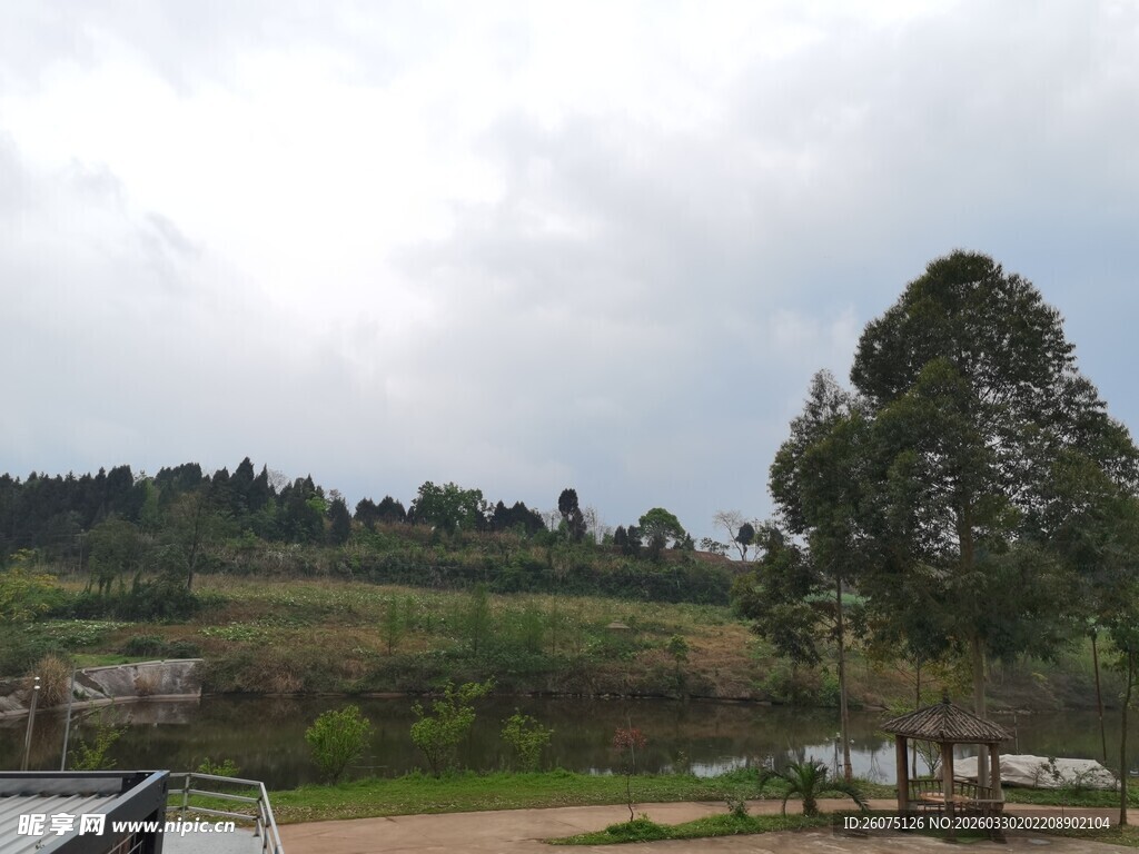 郊外自然风光美景