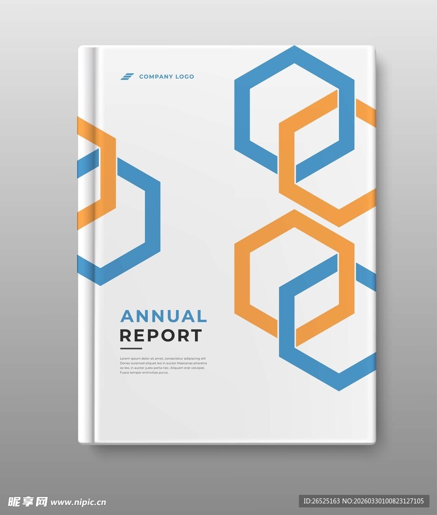 商务报告封面设计