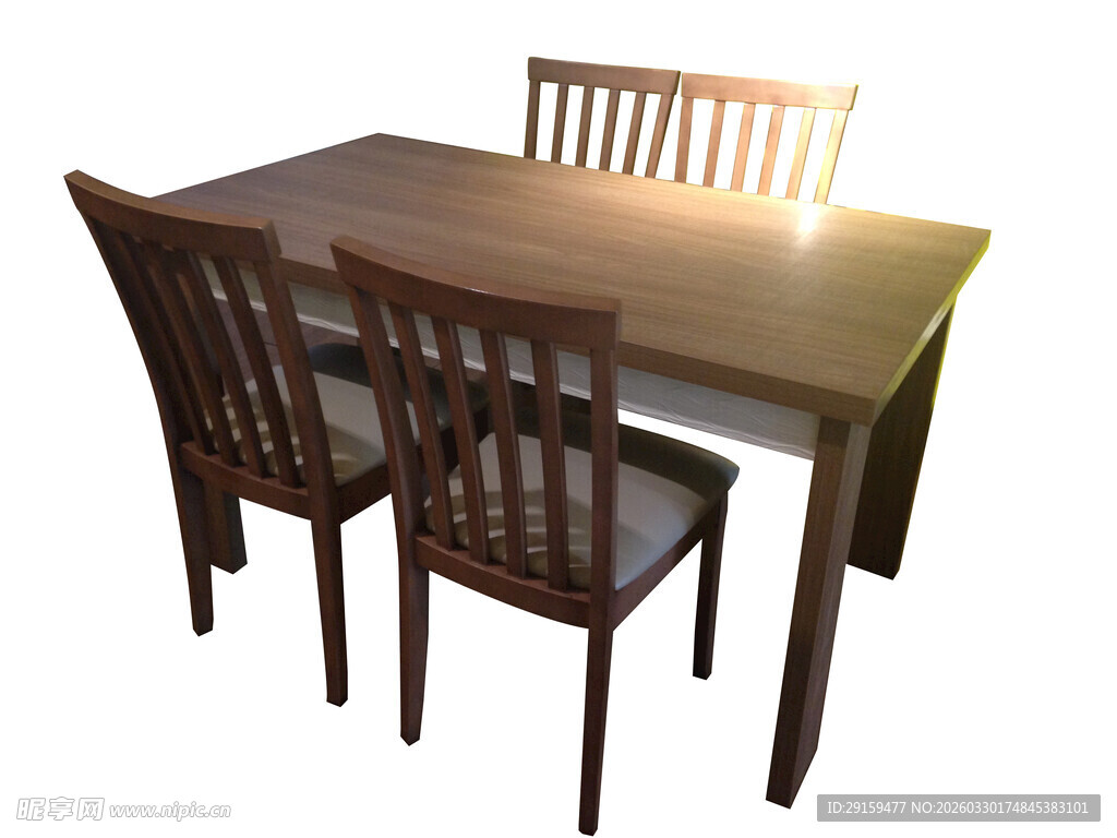 实木餐桌椅组合