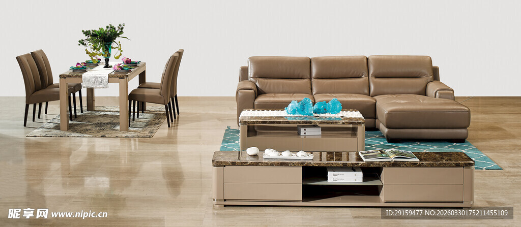 现代时尚客厅沙发组合