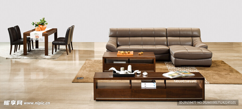 现代风格客厅家具组合