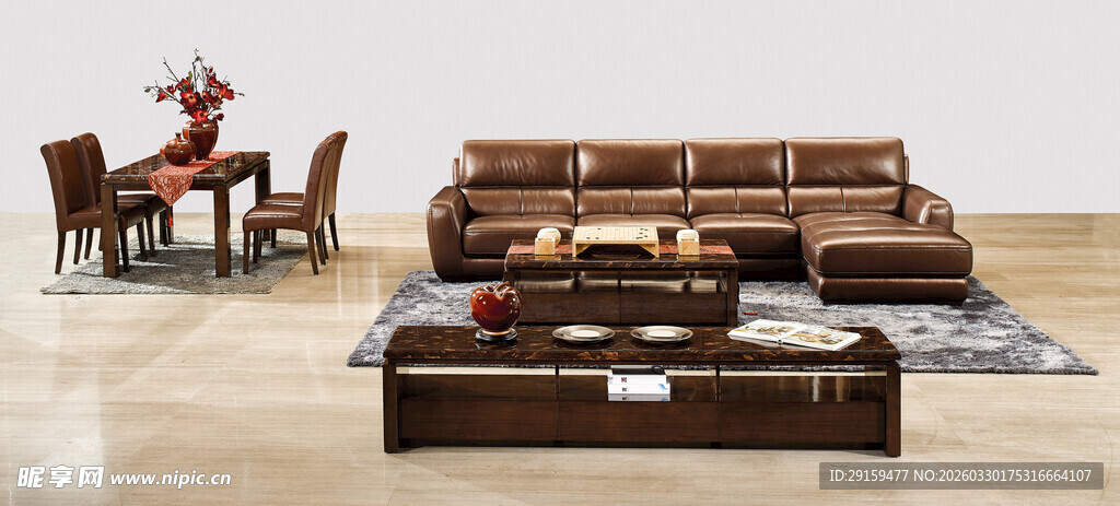 现代风格客厅沙发组合