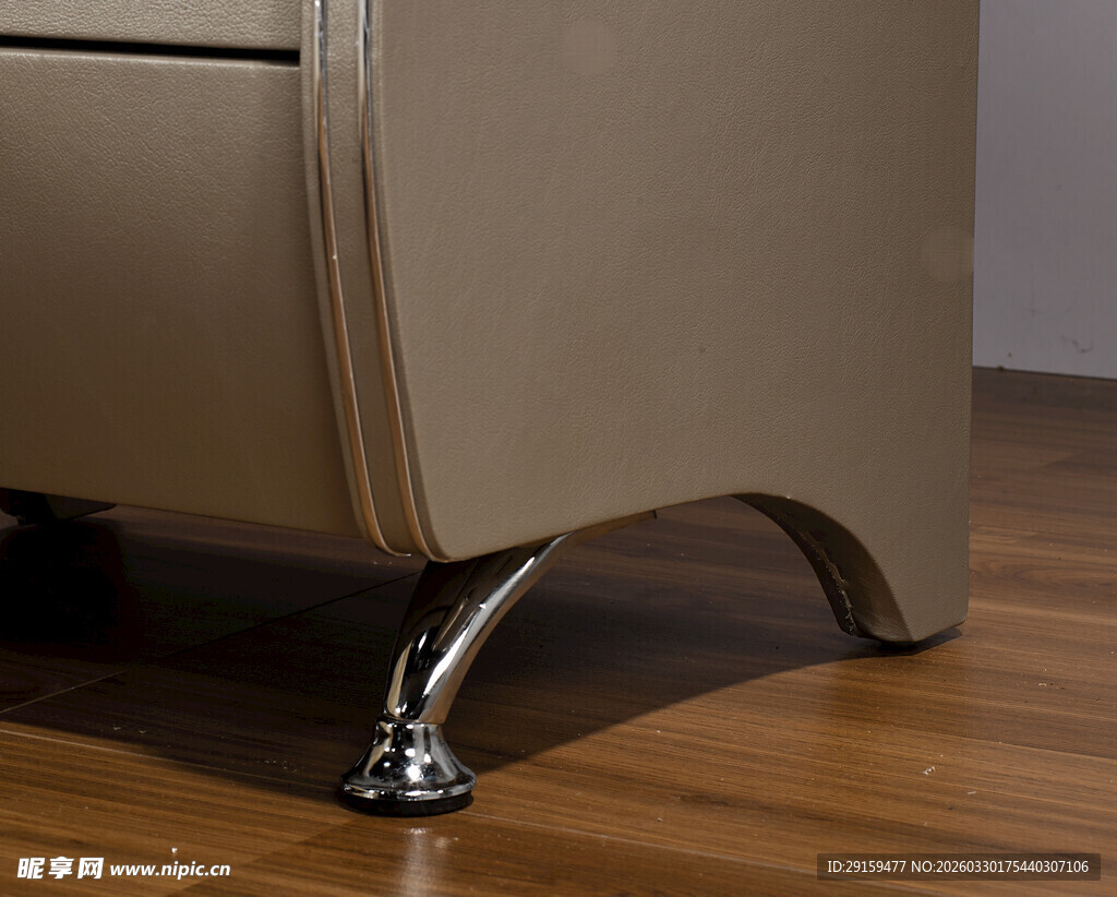 时尚沙发脚细节特写