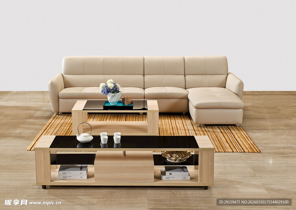 现代简约风格客厅沙发组合