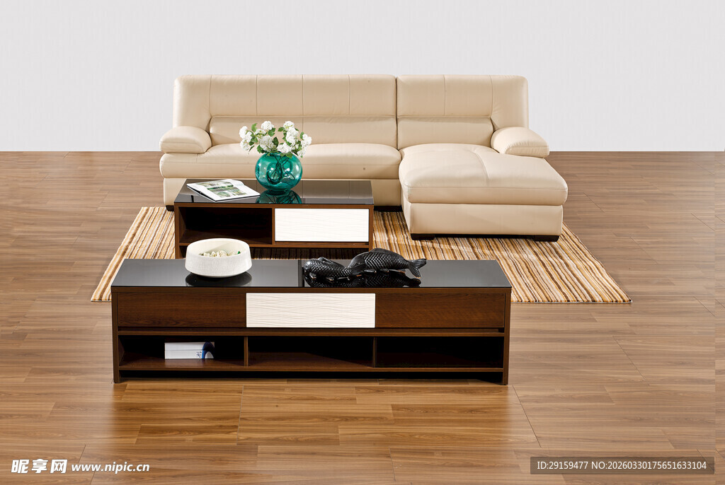 现代简约风格客厅家具组合