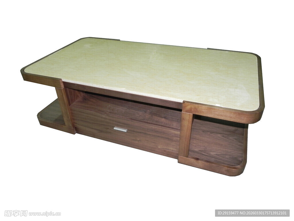 复古木质茶几