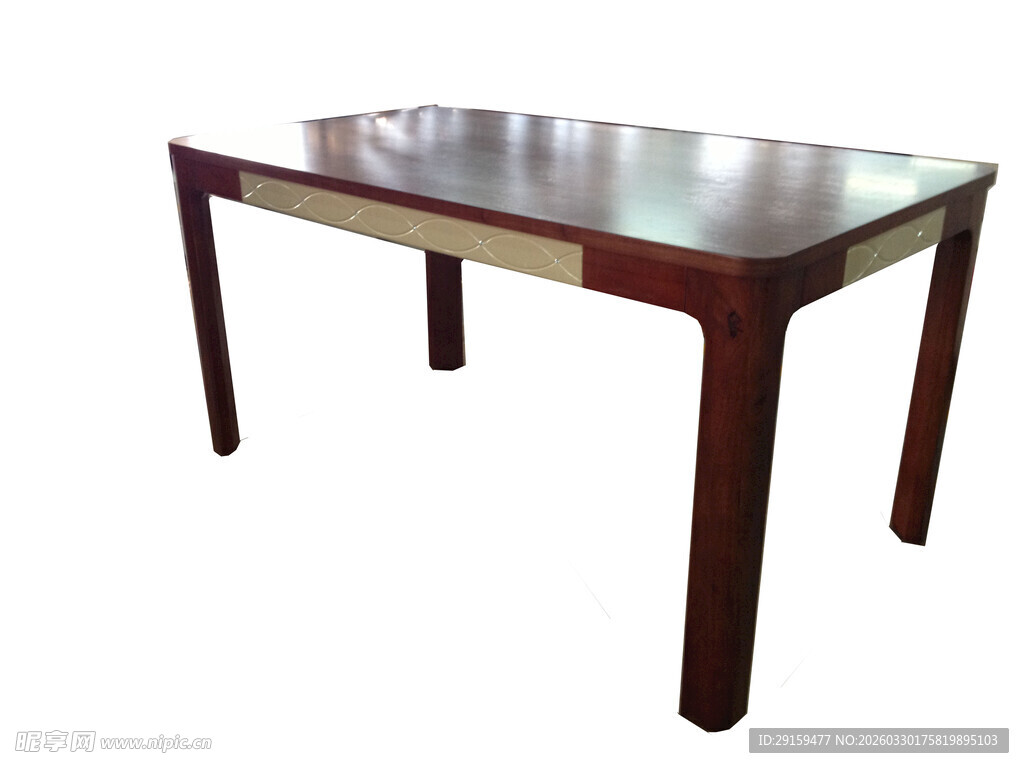 复古风格木质餐桌